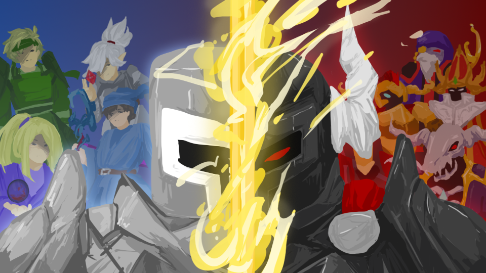 knight/oryx banner